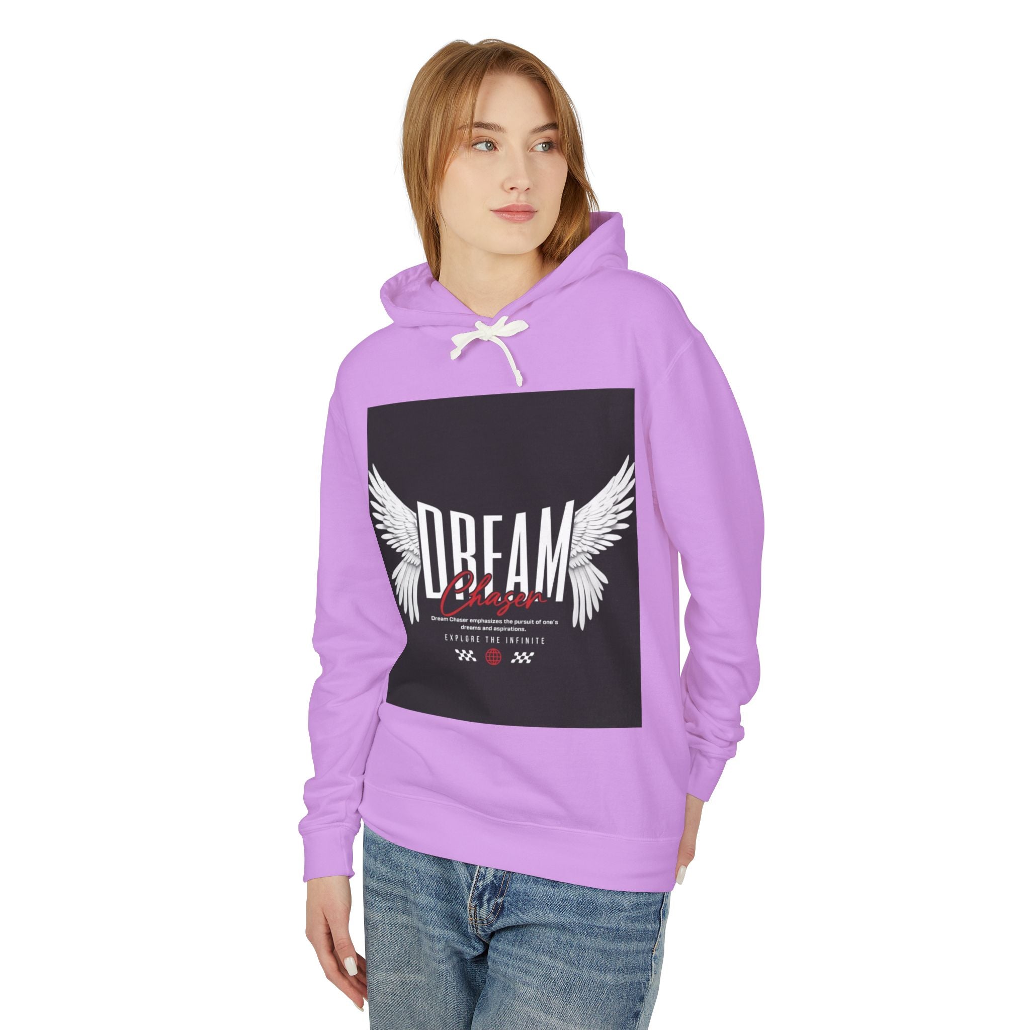 Dream Wings Hoodie — Inspirational Angel Wing Graphic Hoodie