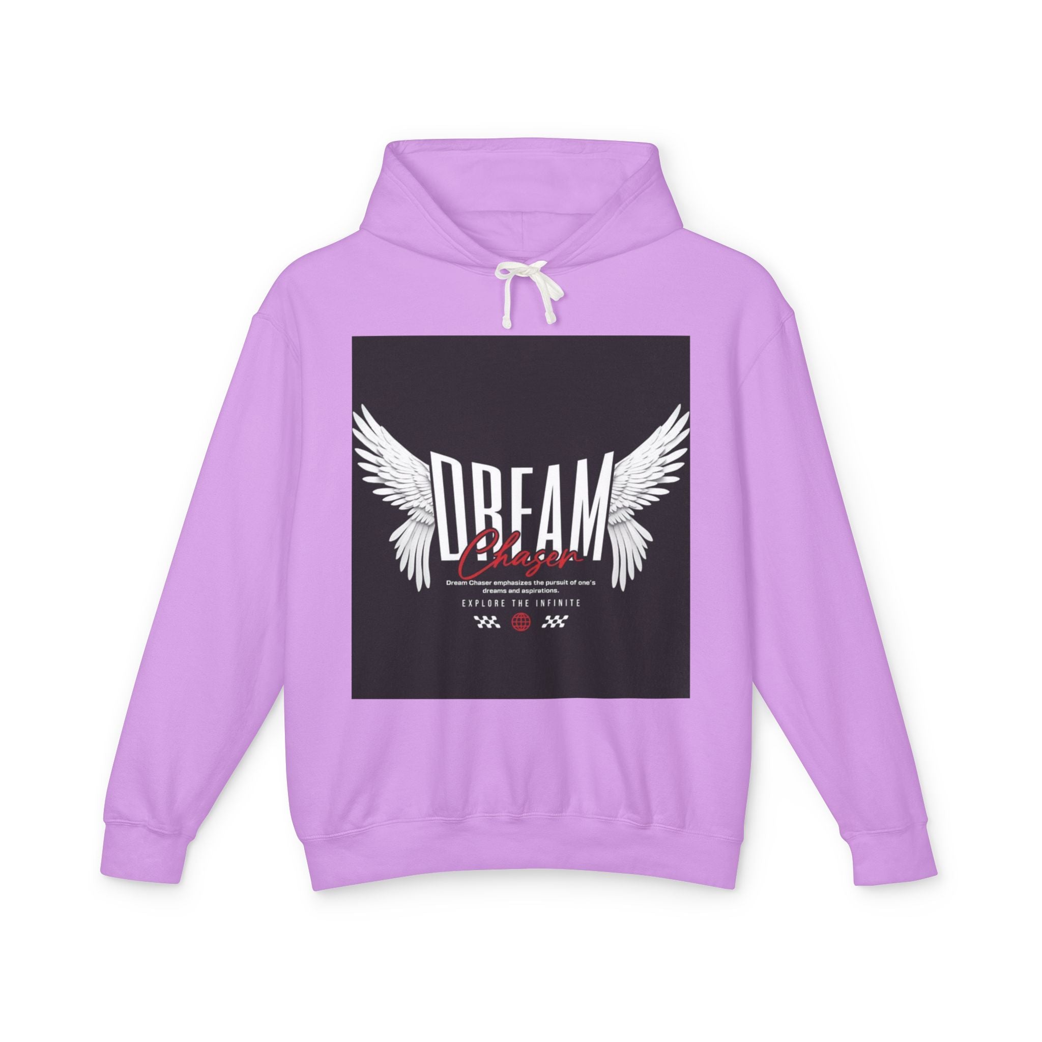Dream Wings Hoodie — Inspirational Angel Wing Graphic Hoodie