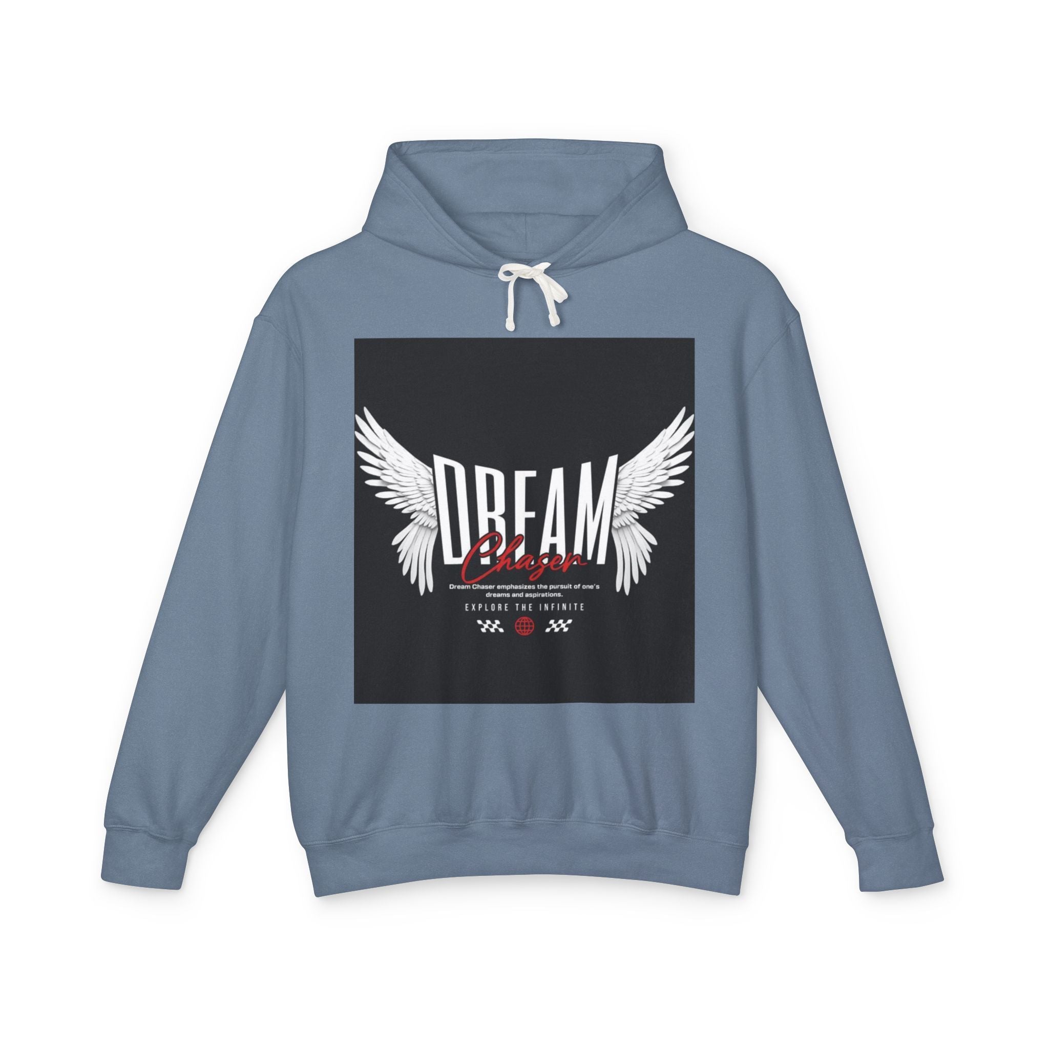 Dream Wings Hoodie — Inspirational Angel Wing Graphic Hoodie