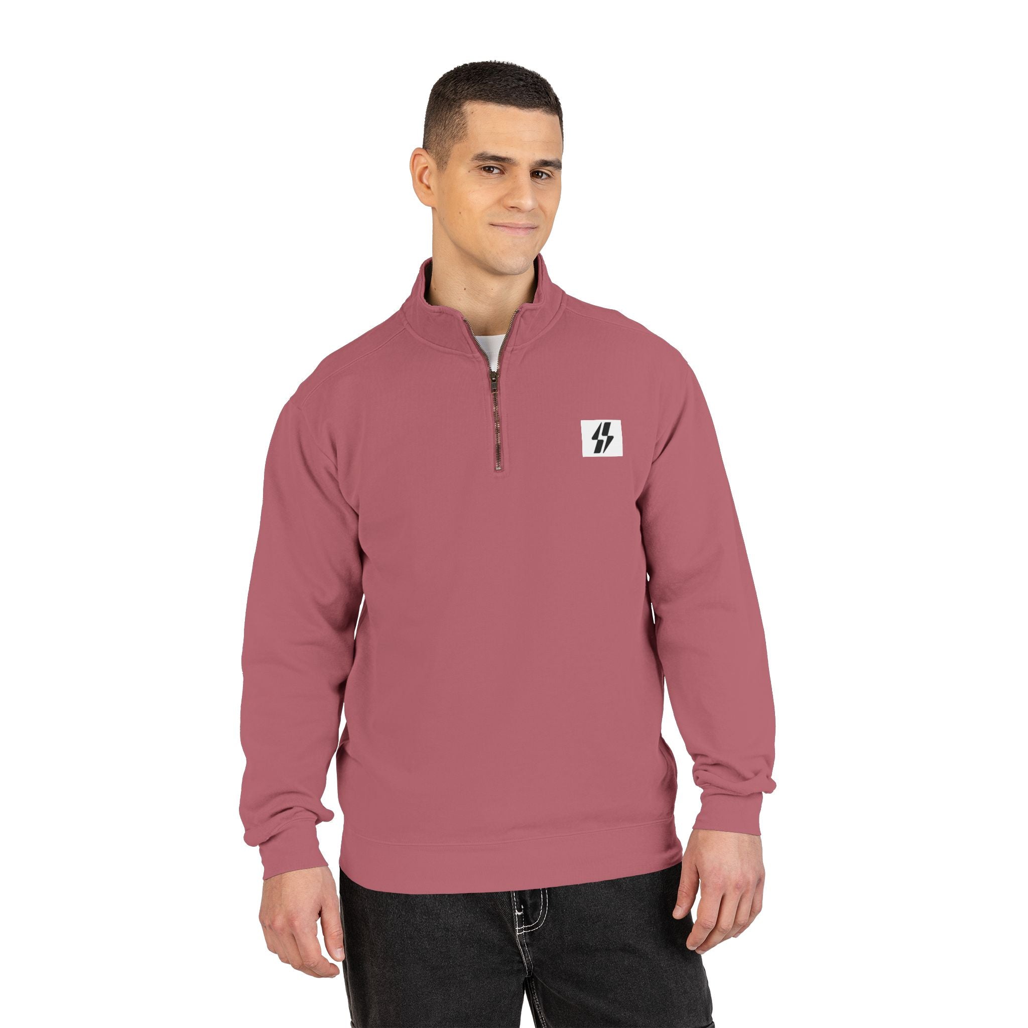 Unisex Adult Quarter-Zip Sweatshirt