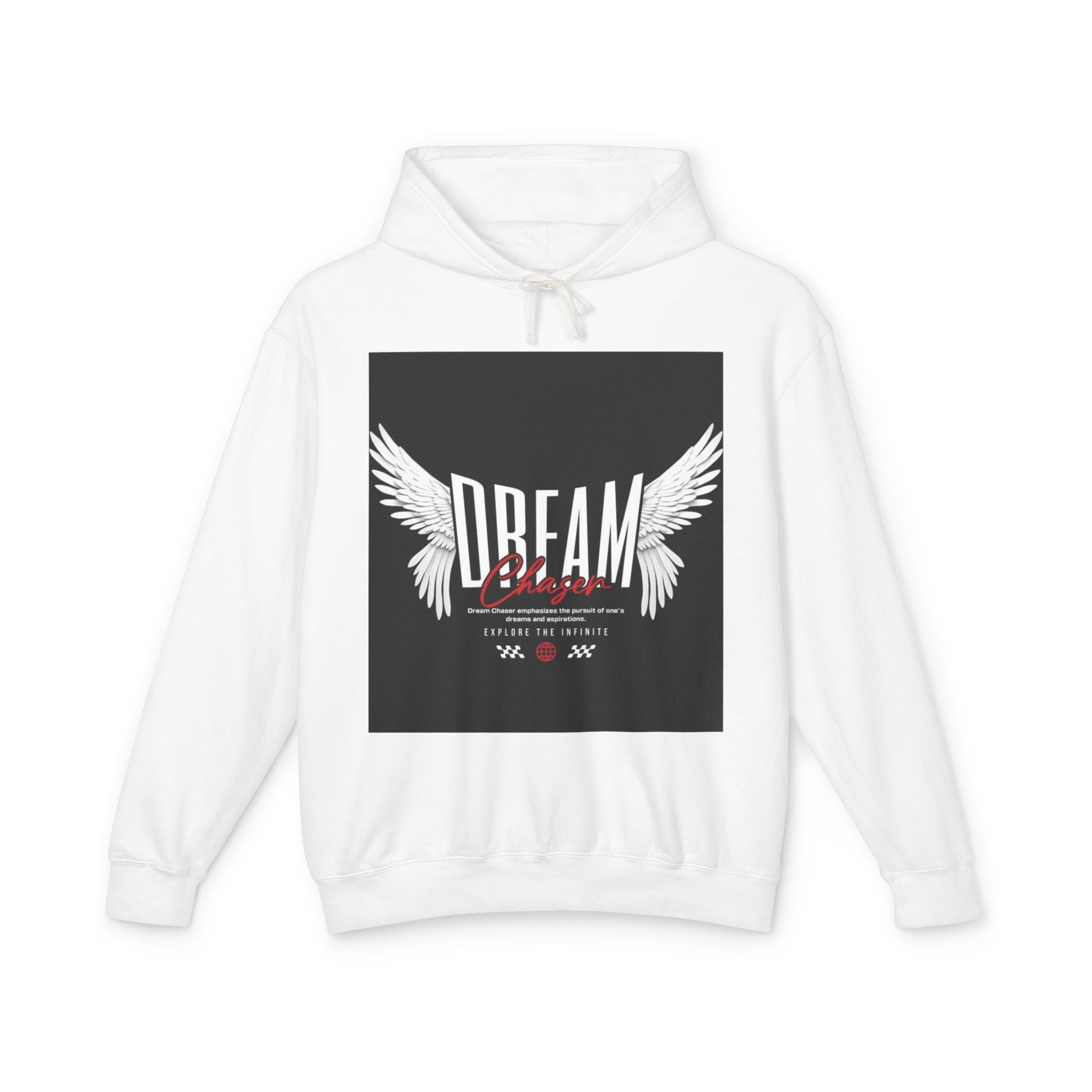 Dream Wings Hoodie — Inspirational Angel Wing Graphic Hoodie