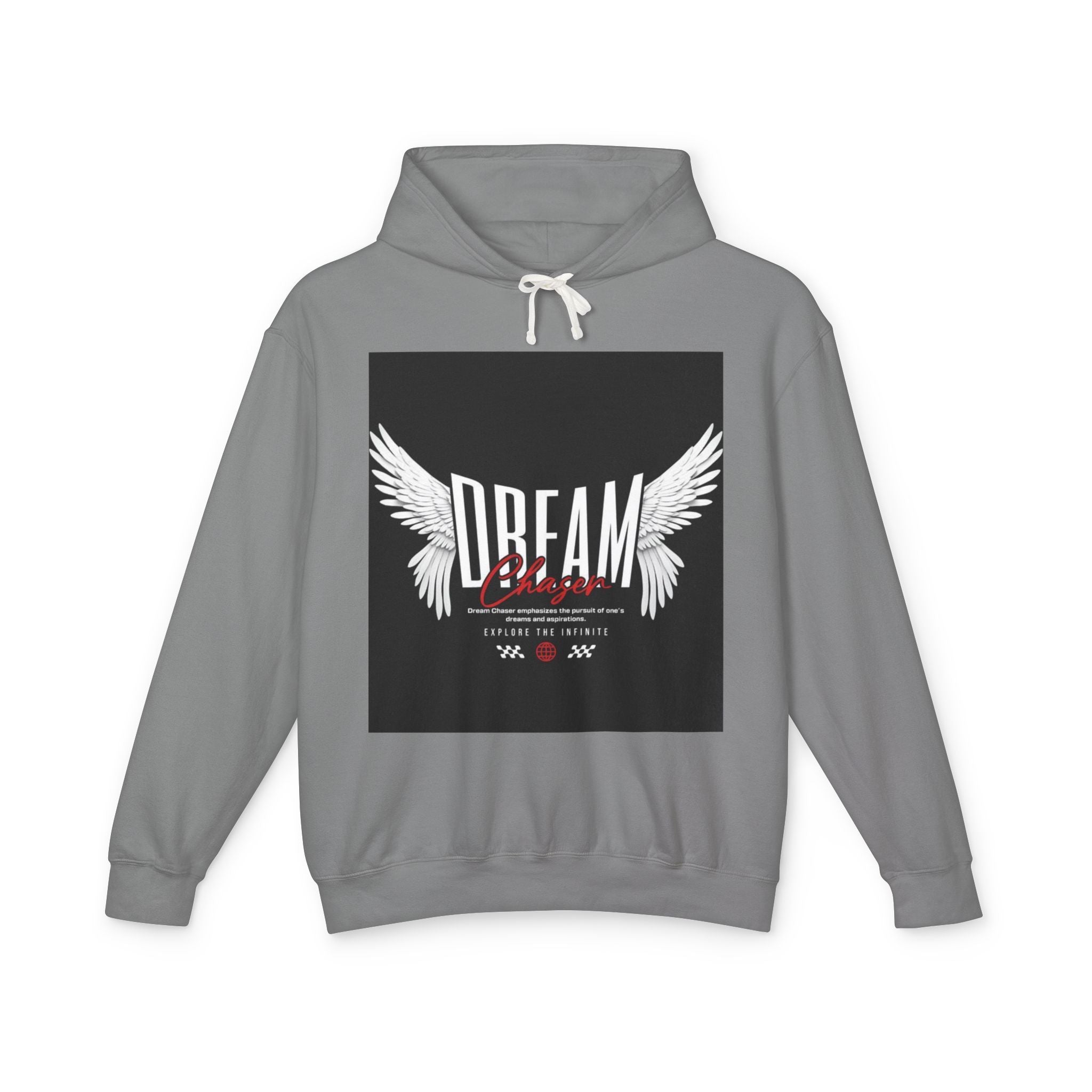 Dream Wings Hoodie — Inspirational Angel Wing Graphic Hoodie