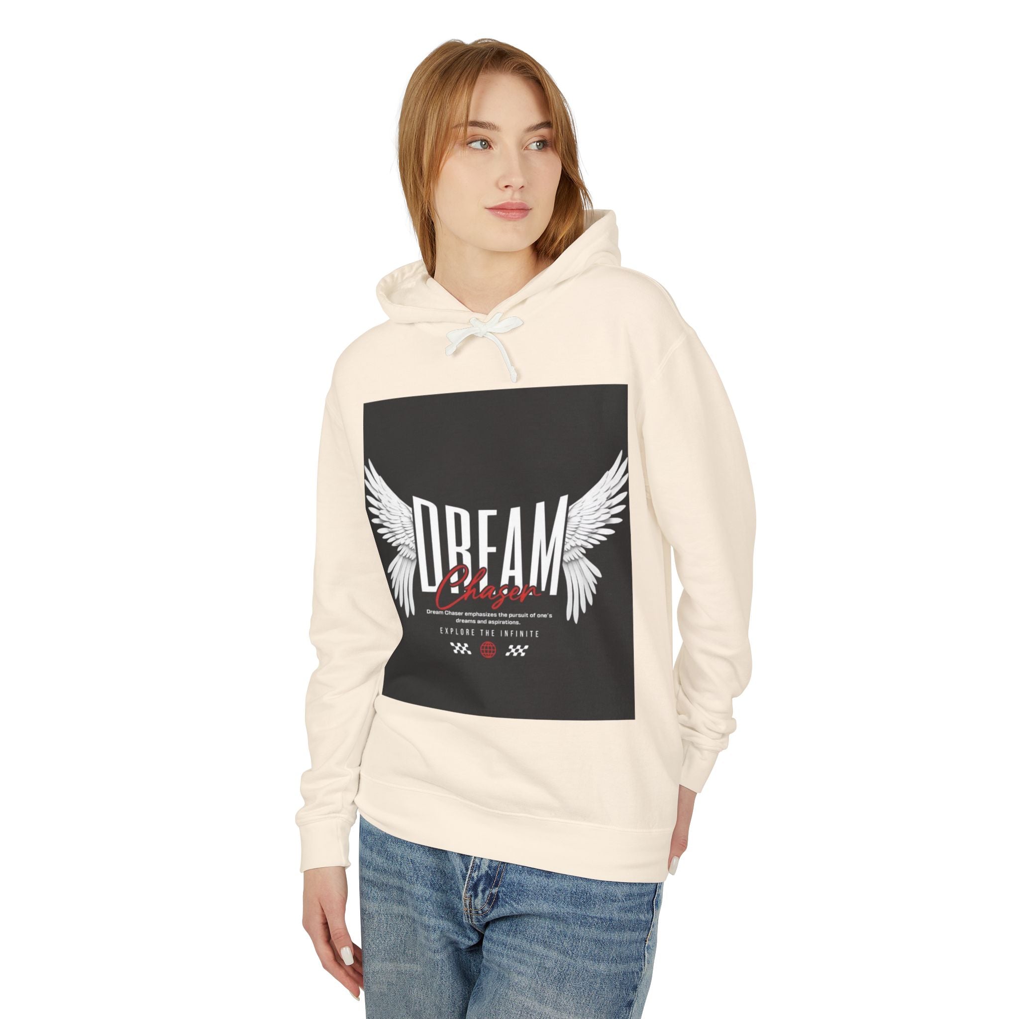 Dream Wings Hoodie — Inspirational Angel Wing Graphic Hoodie