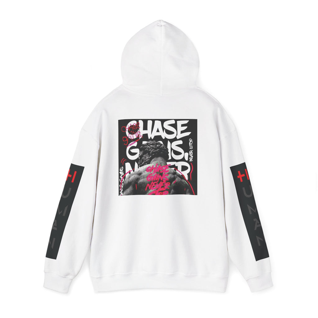 Dior Snake Graphic Hoodie — White Streetwear Logo Pullover