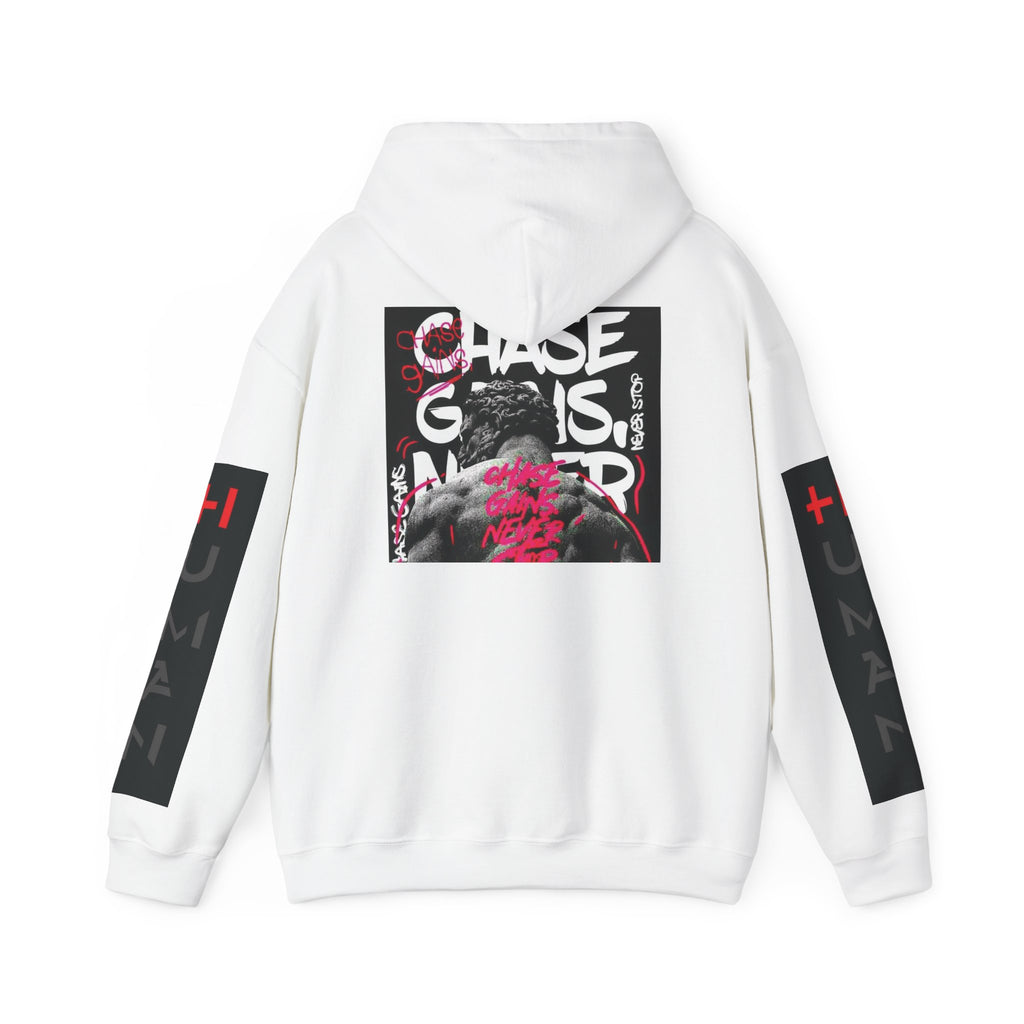 Dior Snake Graphic Hoodie — White Streetwear Logo Pullover