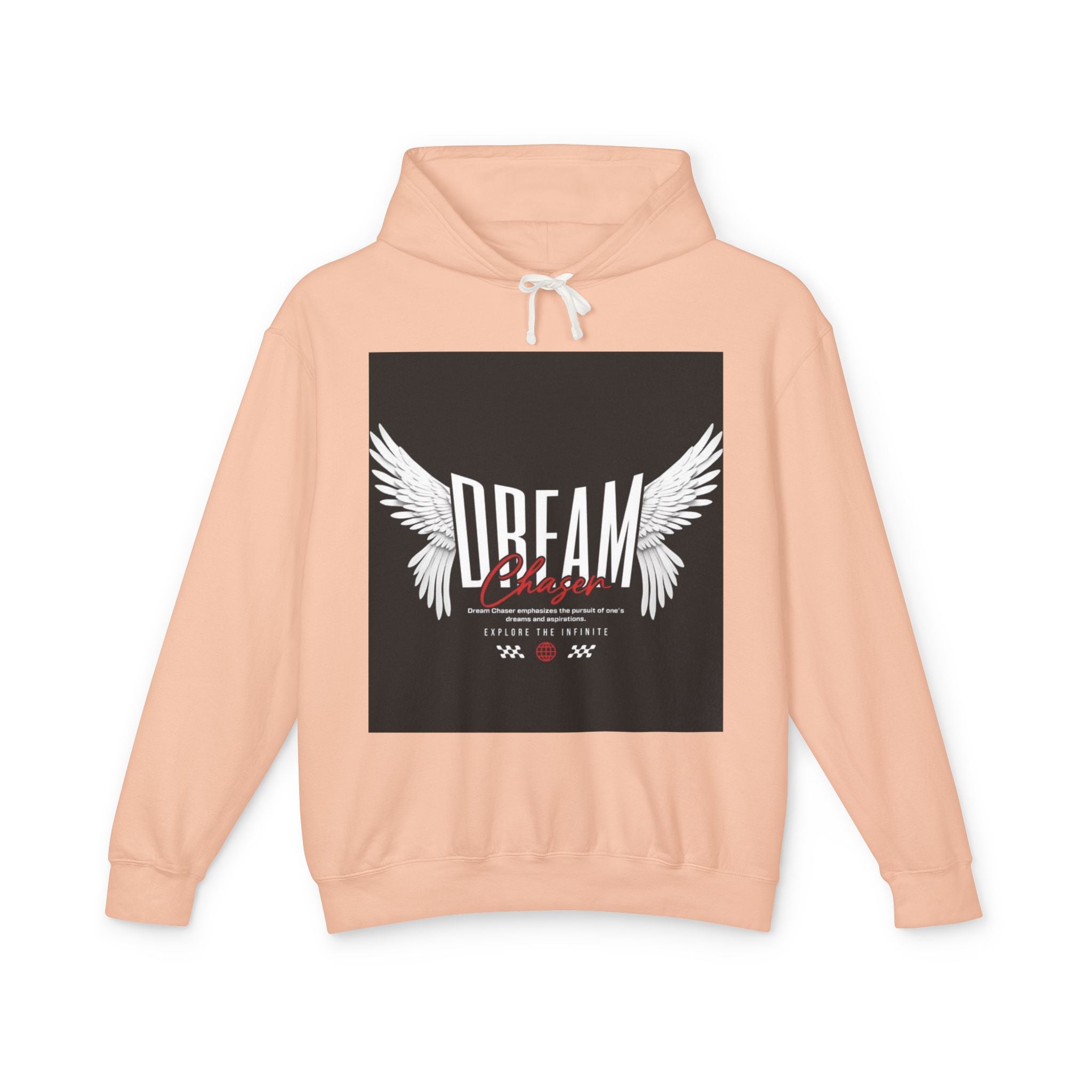 Dream Wings Hoodie — Inspirational Angel Wing Graphic Hoodie