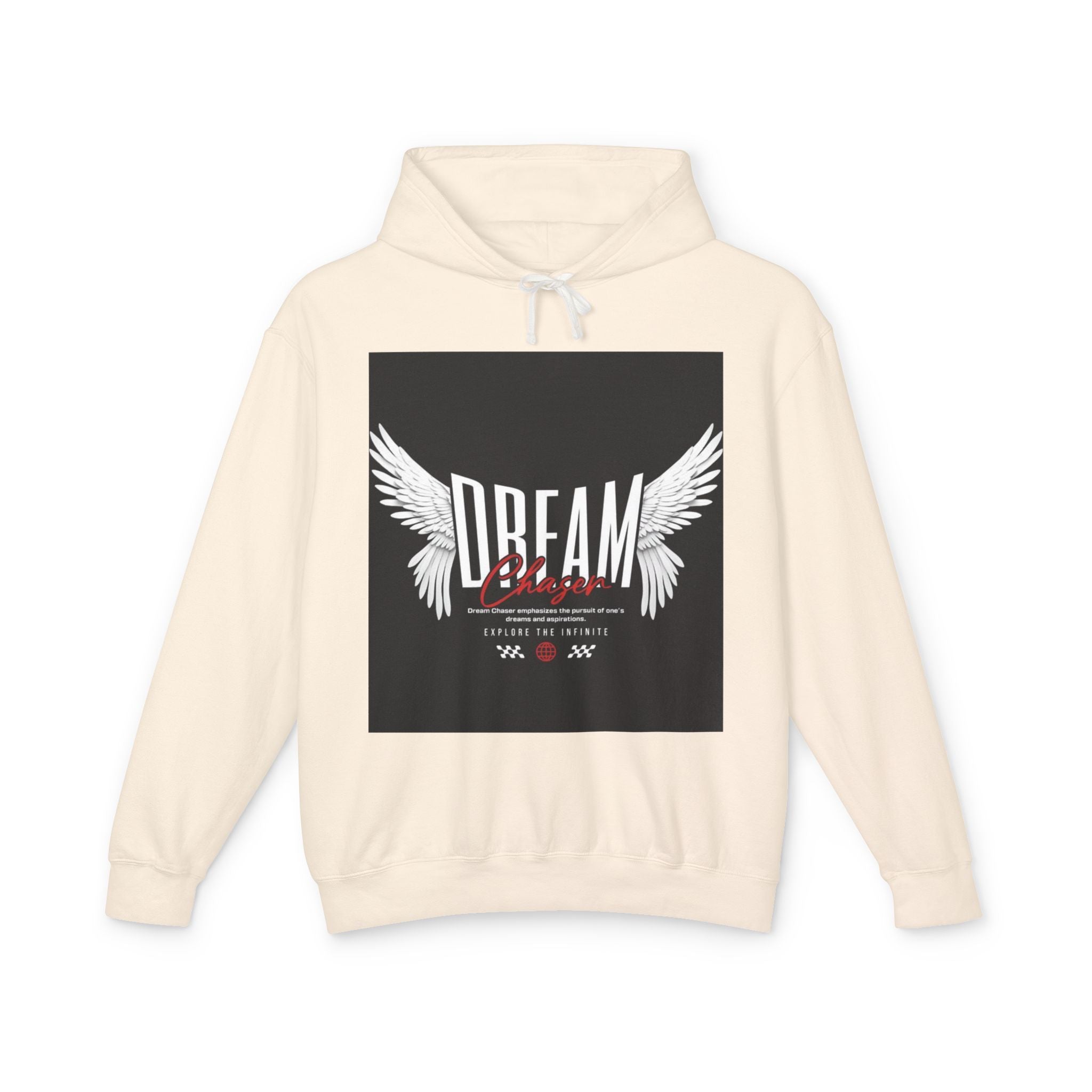 Dream Wings Hoodie — Inspirational Angel Wing Graphic Hoodie