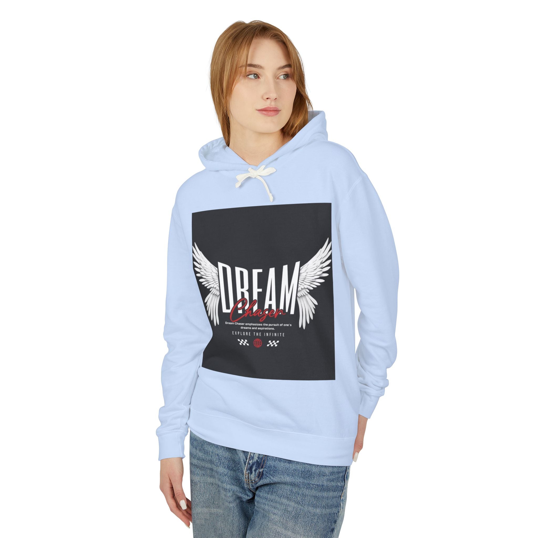 Dream Wings Hoodie — Inspirational Angel Wing Graphic Hoodie