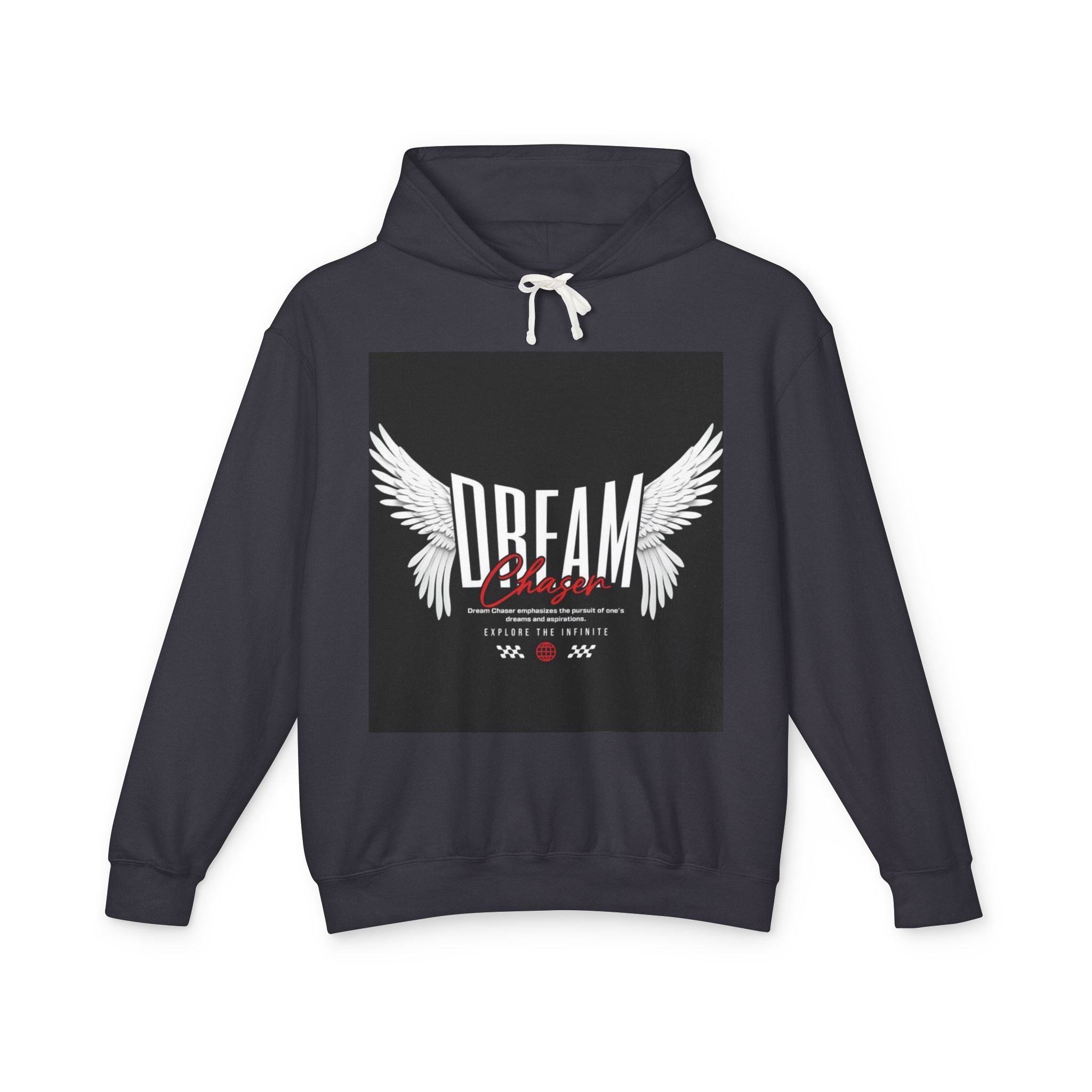 Dream Wings Hoodie — Inspirational Angel Wing Graphic Hoodie